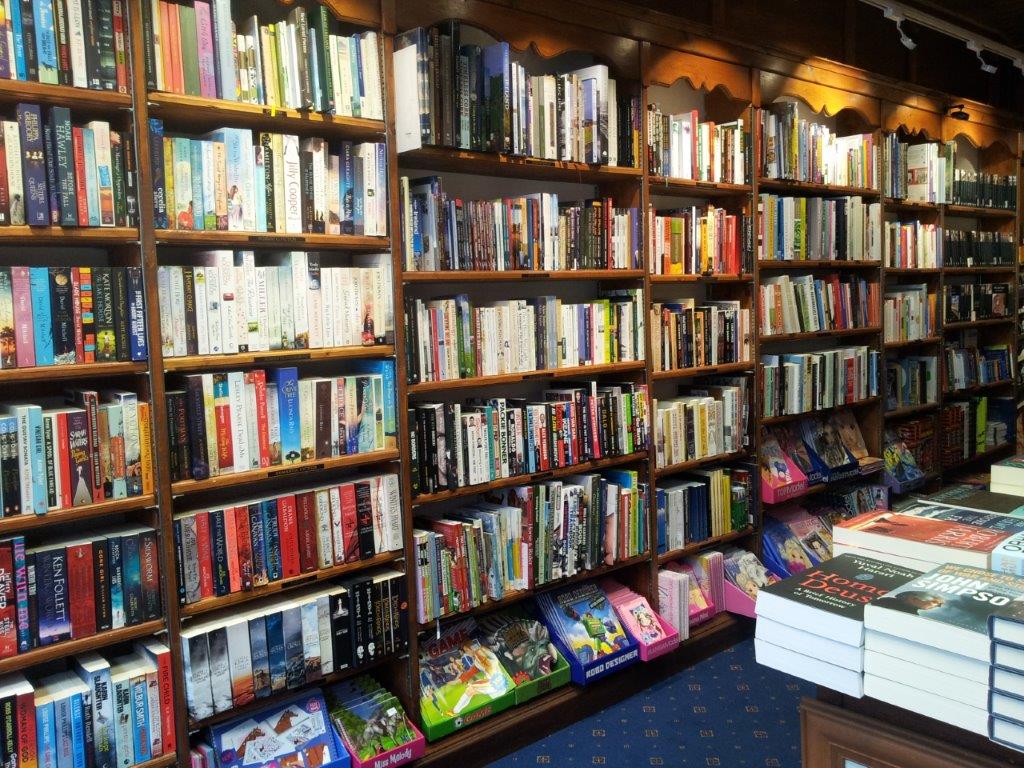 Kerr's Bookshop Book Shelves